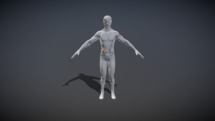 spiderman (daño de batalla) (brand new day) 3D Model