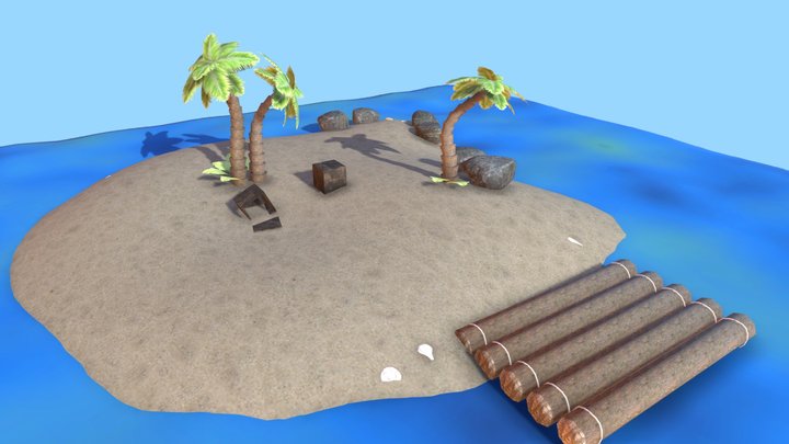 Island 3D Model
