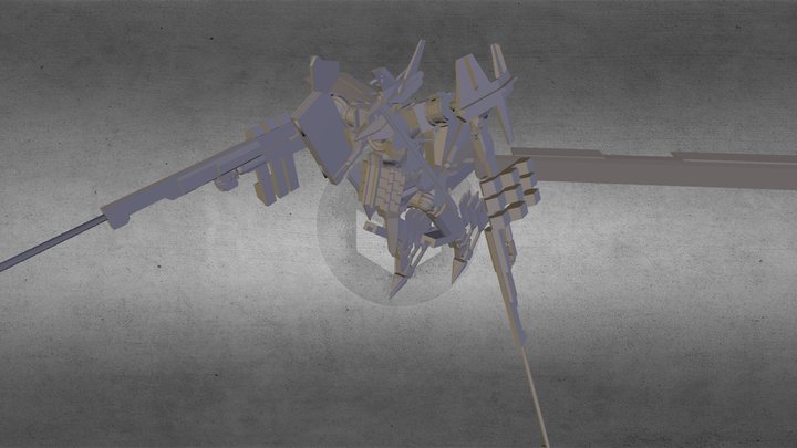 Mech WIP 01 3D Model