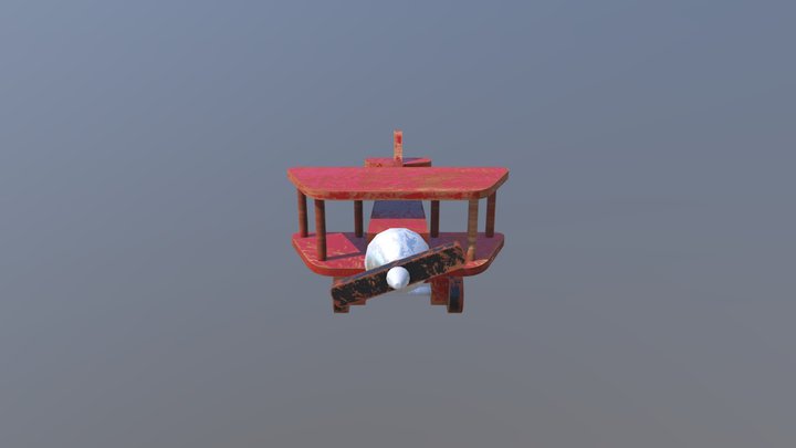 Toy Model Plane 3D Model