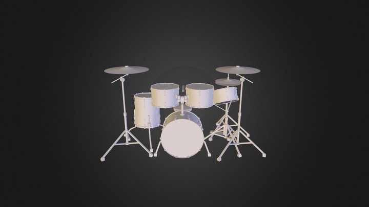 Drum set 3D Model