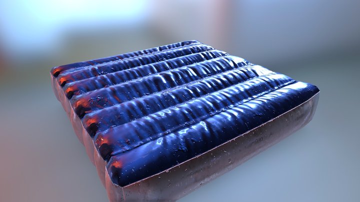 Water inflatable modular asset