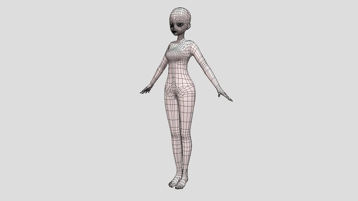 Character - Body 3D Model