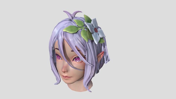 Kokkoro Headbust 3D Model