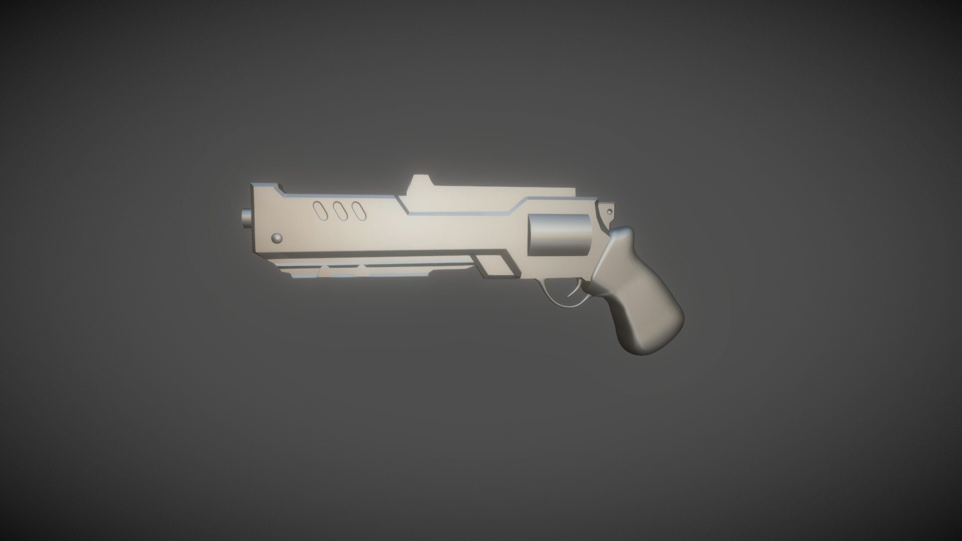 Sci-fi gun - 3D model by sonishot [e7bf960] - Sketchfab