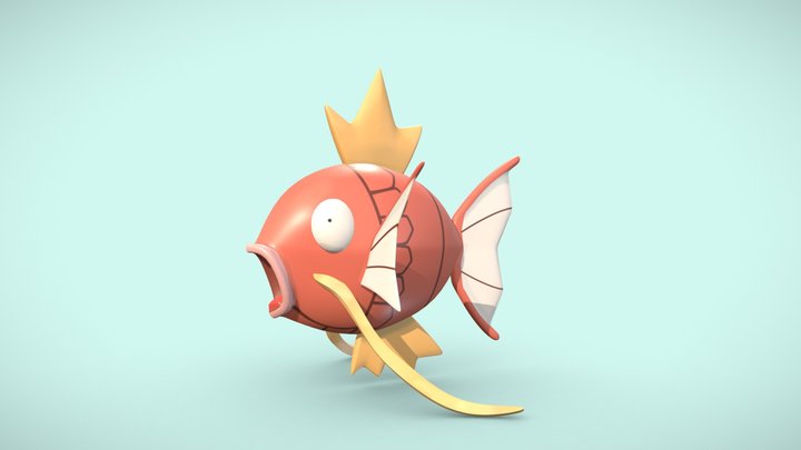 Magikarp 3D Model