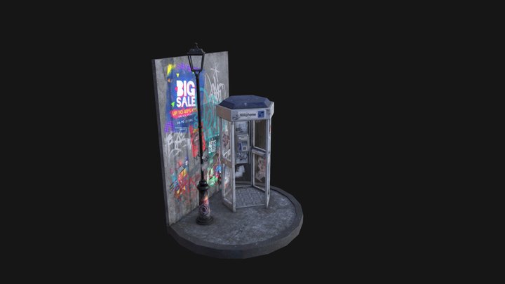 Urban Scene - 3D model 3D Model