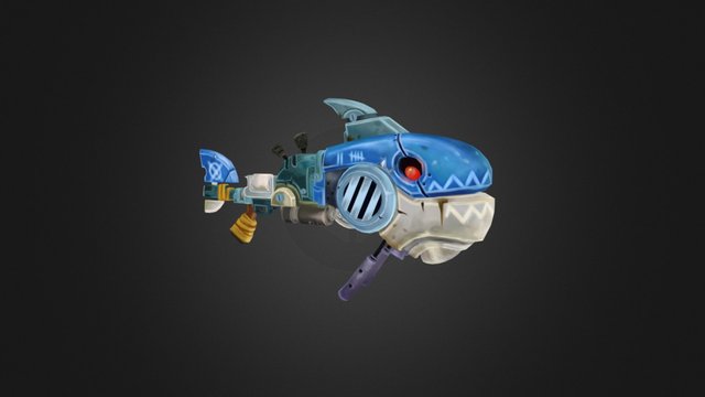 Fishing Cannon Game 3D Model