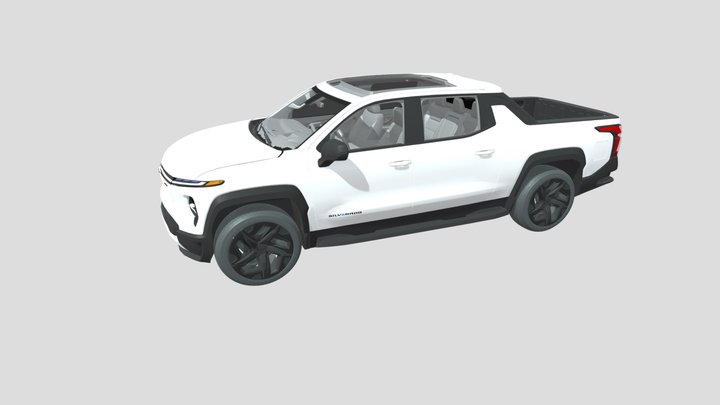 silverado ev 3D Model