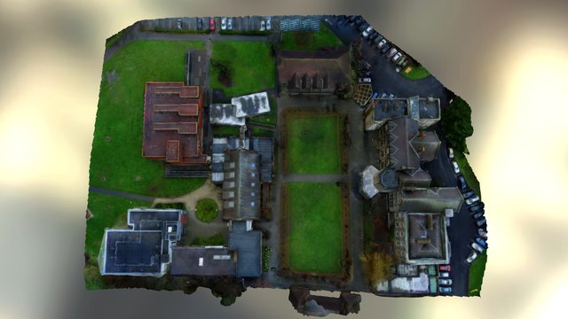 Richview Campus in Belfield 3D Model