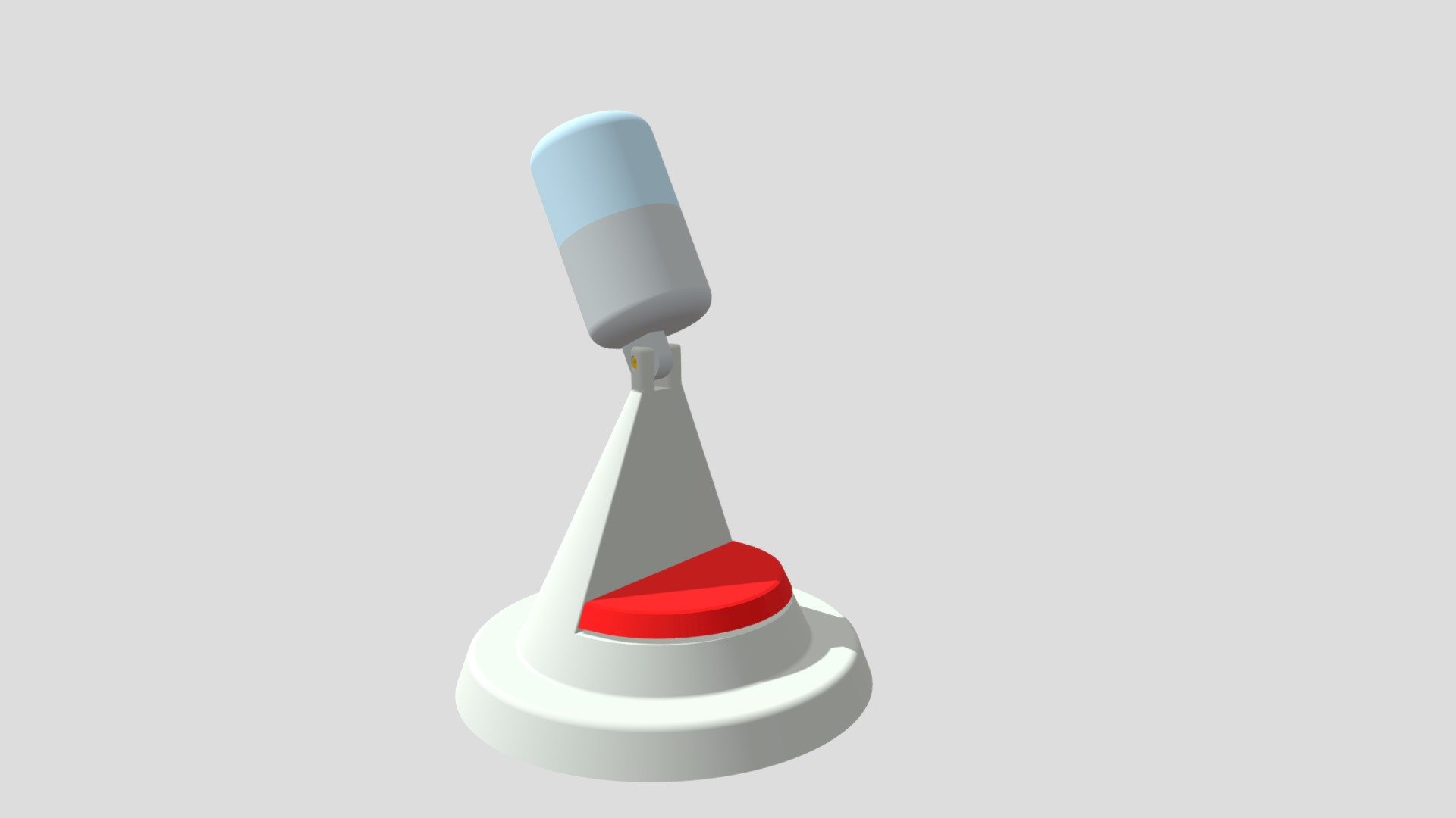 Desktop Microphone For Ham Radio Download Free 3D model by Ibrahim URUKER (iruker) [e7c3ac7