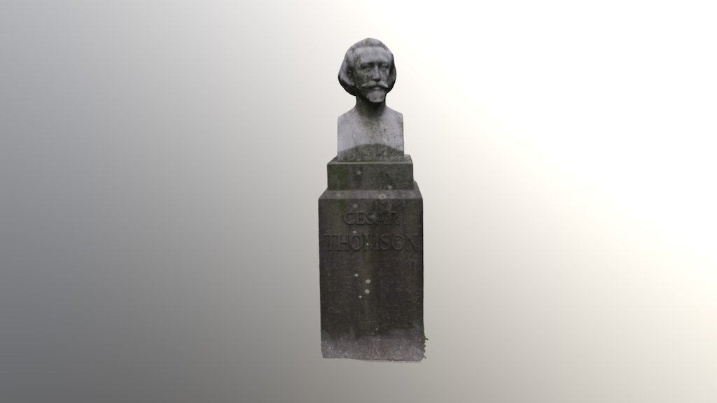 Buste César Thomson  - Boulevard Piercot