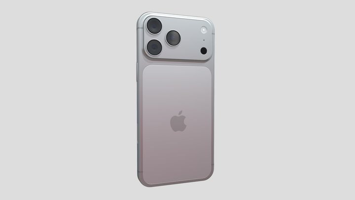 IPhone 17 Pro Max 3D Model