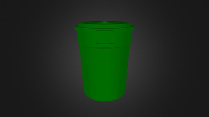 Recycling Container 3D Model