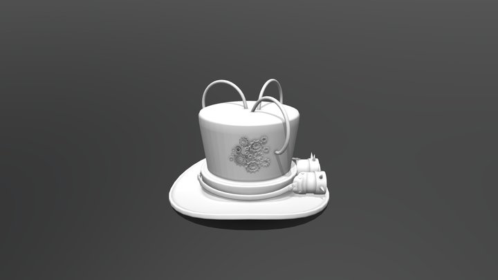 chapeau steampunk 3D Model
