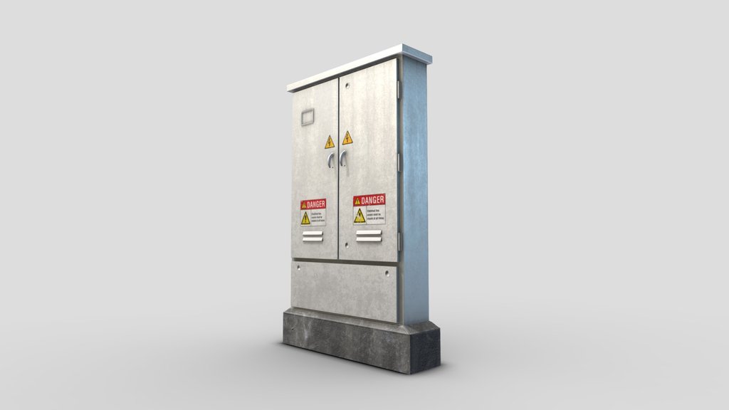 Electricbox003 - Street Kitbash Collection