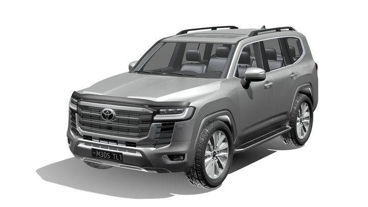 toyota land cruiser 2022 3D Model