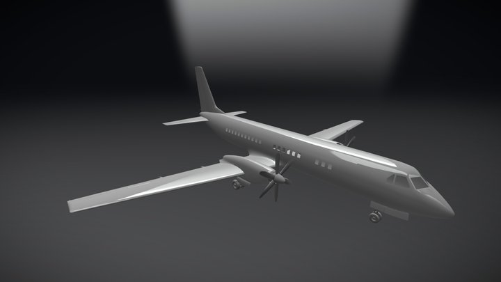Il-114 test 3D Model