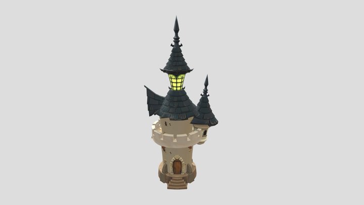 Witch's Tower 3D Model