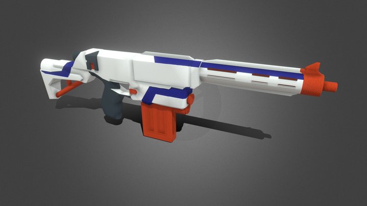 Gun 3D Model