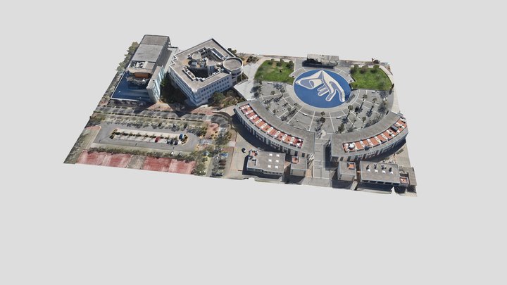 Universitat Jaume I - Àgora i Rectorat 3D Model