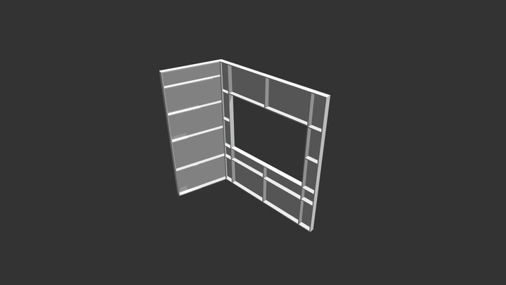 Window Corner Build 3D Model