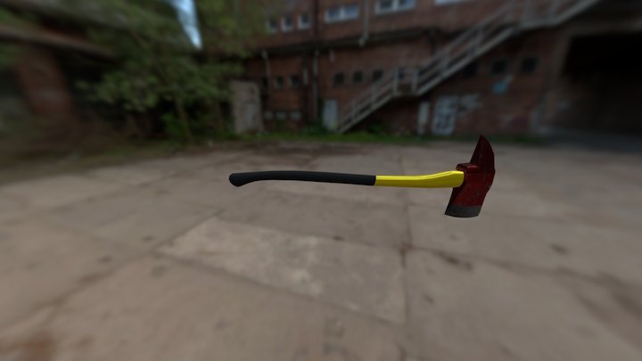 Machado do jogo Left4Dead 3D Model