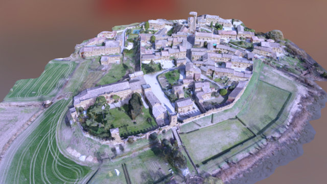 Antico Borgo di Castellaro Lagusello 3D Model