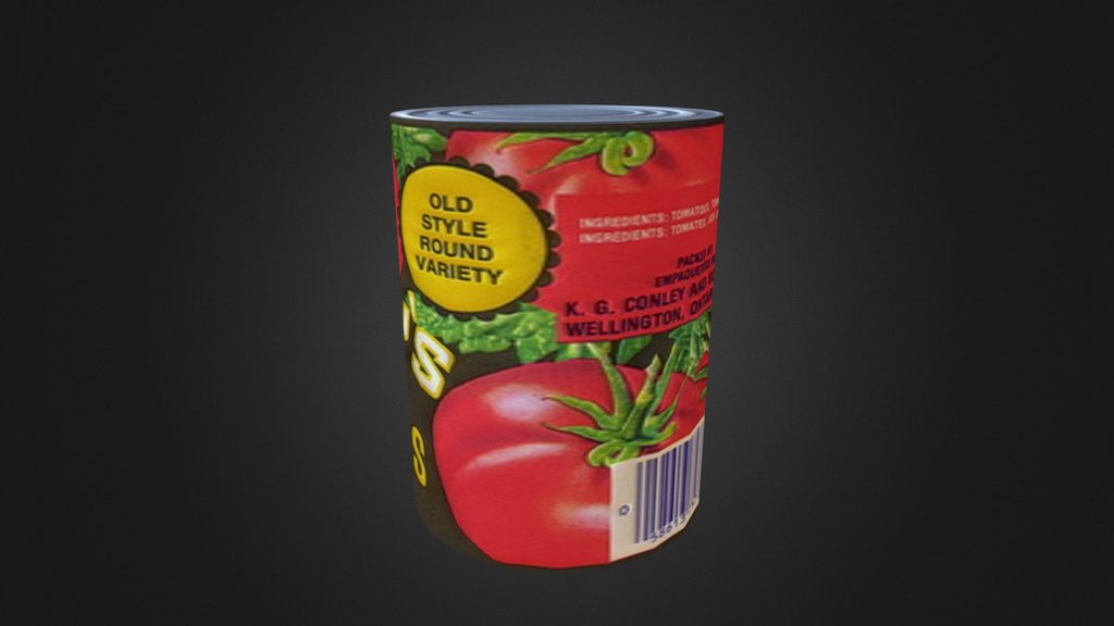 Canned Food - 3D model by TomCutler [e7cc139] - Sketchfab