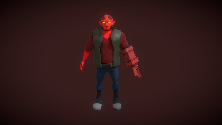 The Legend Of Hellboy 3D Model