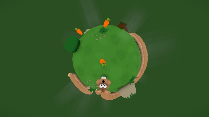 Snaky Snake - Rabit Universe 3D Model