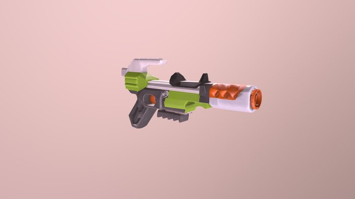 Nerf Gun 3D Model