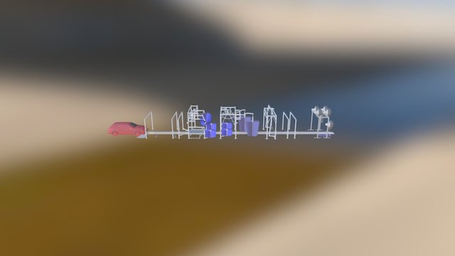 Sketchfab Test Model 1 - 2017 3D Model