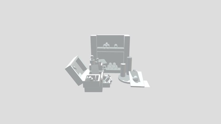 WitchBox_1_3 3D Model