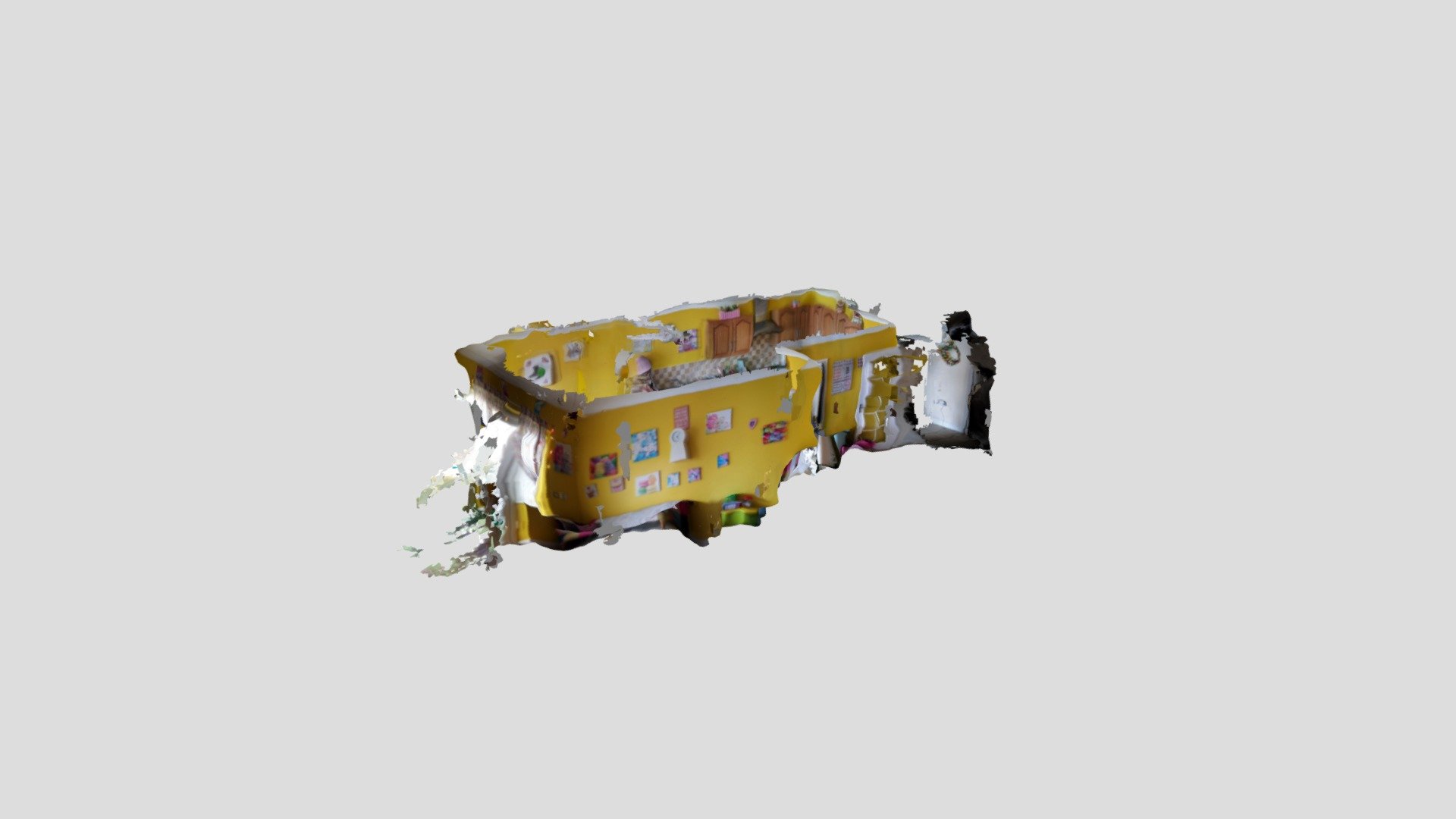 living space — Sketchfab embed 3D viewer