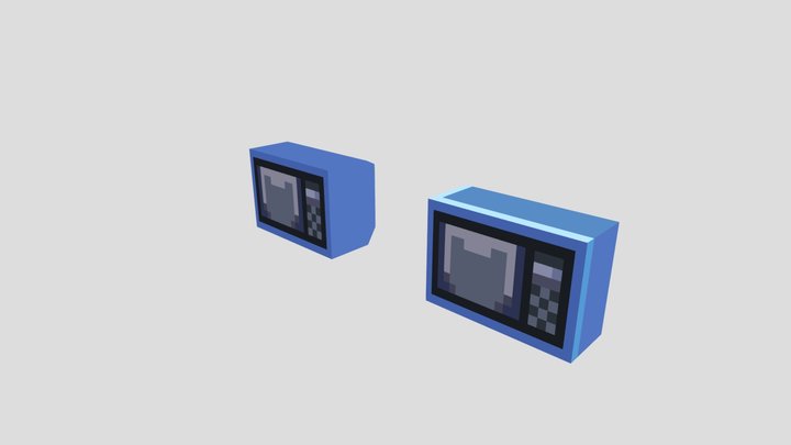 "Retro" TVs 3D Model