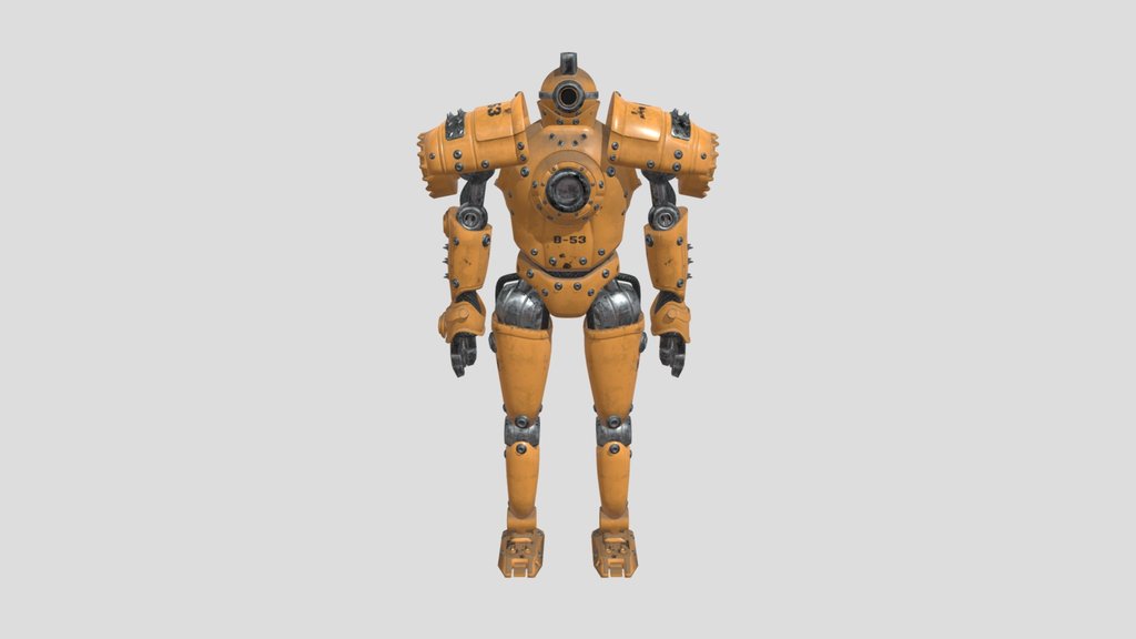 Scifi War Robot