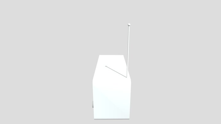 Radio 3D Model