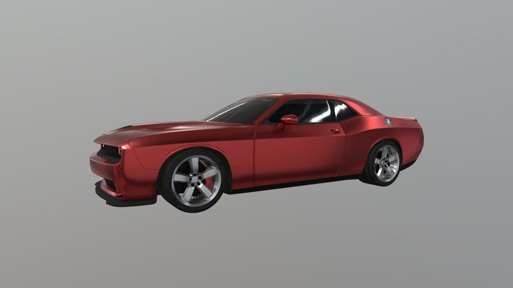 Dodge Challenger SRT8 3D Model