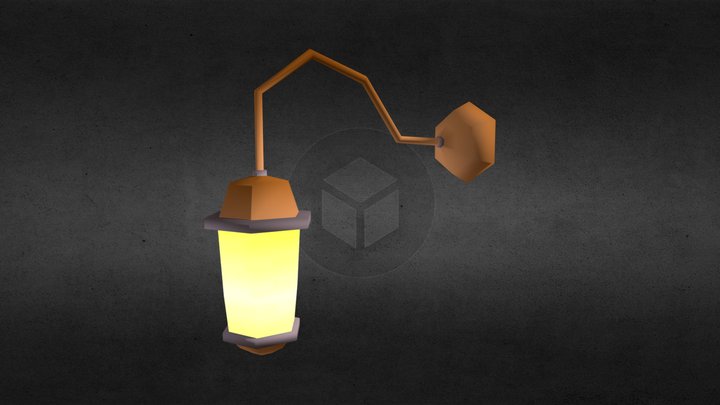 #7 Lamp - Household Props Challenge 3D Model