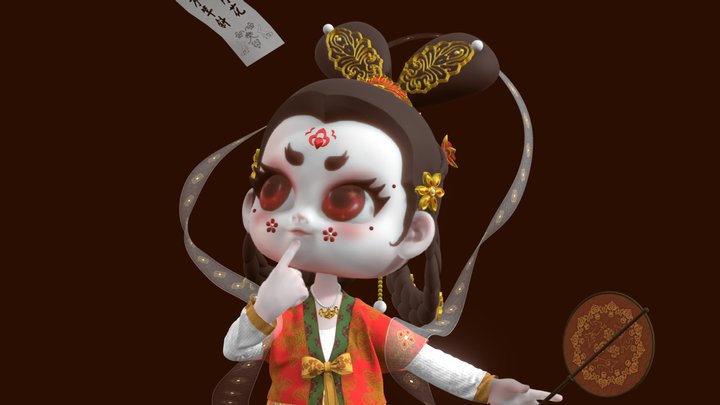 中秋逛灯会 3D Model