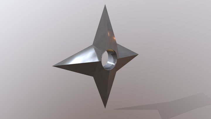 Ninja Tools: Shuriken 3D Model