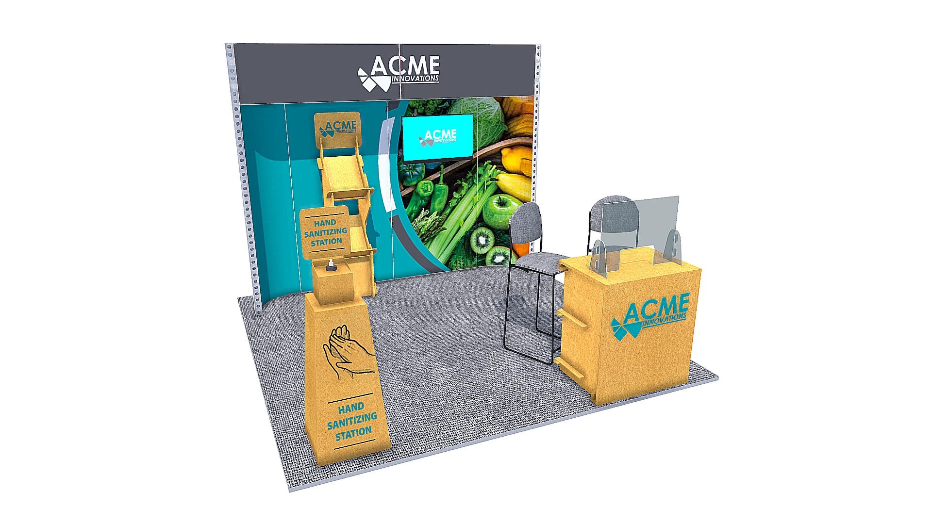 SI 2020 - Cardboard Booth - 1