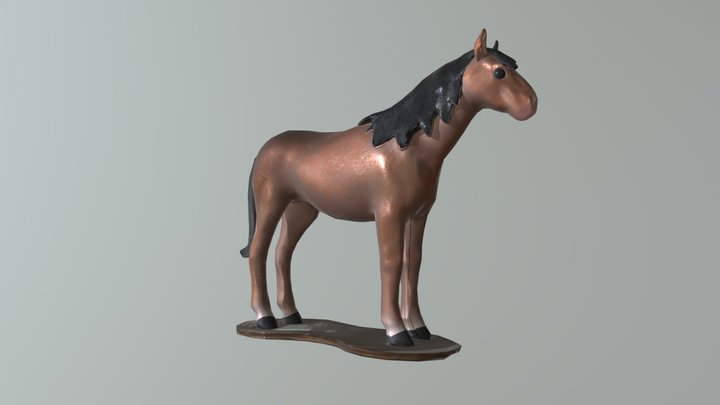 Toy Horse 2 3D Model