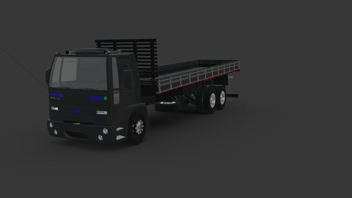 FORD CARGO MAX TRUCK 2428e - RICK MODDING 3D Model