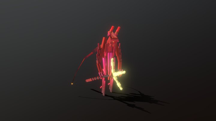 Sincrownfireworksdemon 3D Model