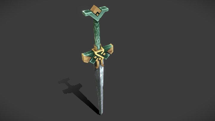Blender Sword – Gratis 3D-model STL