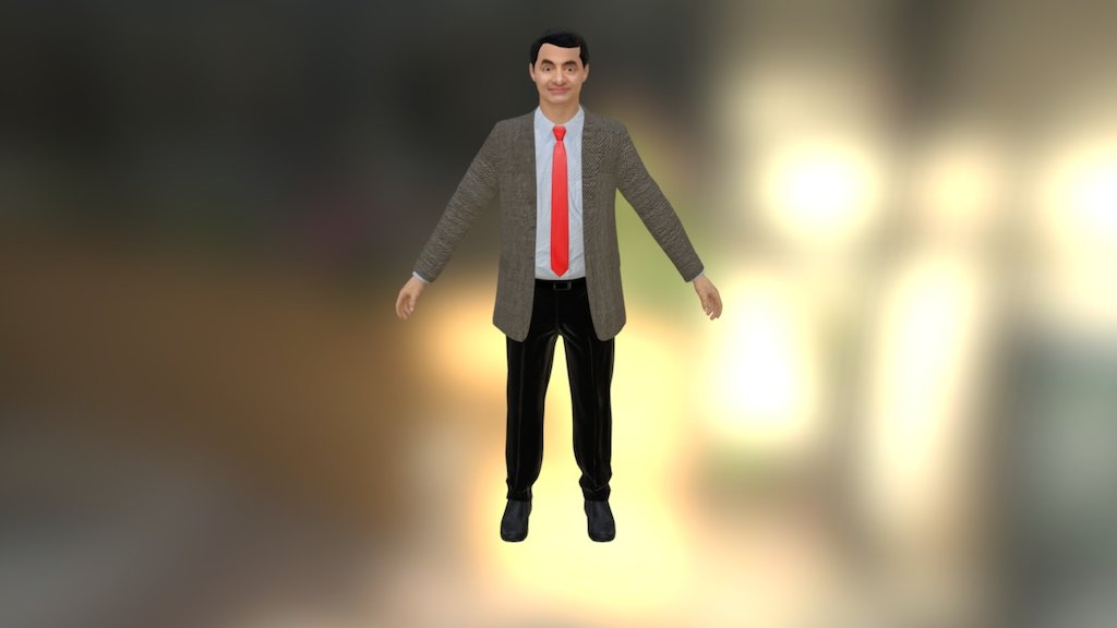 Mr Bean Rowan Atkinson Figure Printable 3D Print Model | lupon.gov.ph