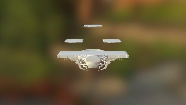 Melee Battlefield 3D Model
