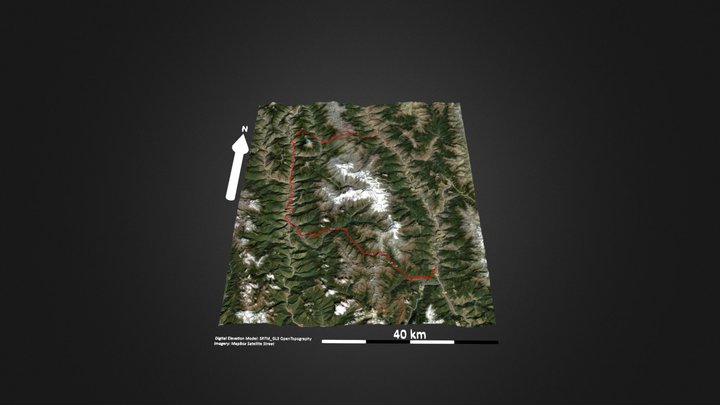 梅里外转 – Kostenloses 3D-Modell STL